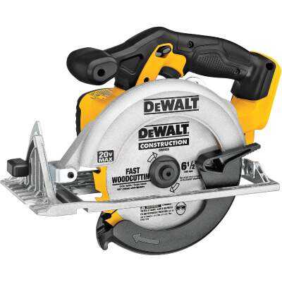 DEWALT 20V MAX 6-1/2 In. Cordless Circular Saw (Tool Only)